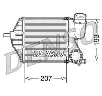 chladič turba DENSO DIT09102