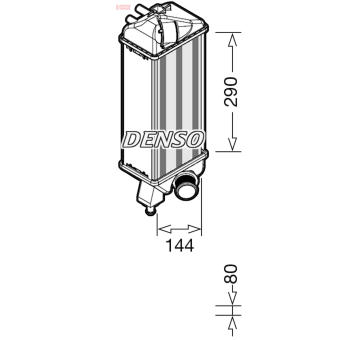 Chladič turba DENSO DIT09116