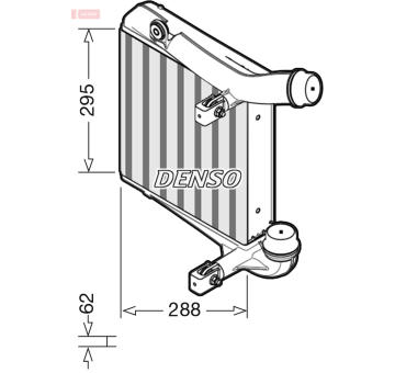 chladič turba DENSO DIT28013