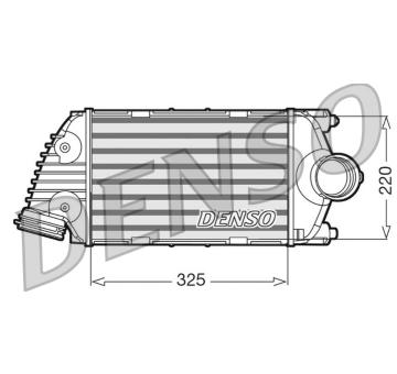 Chladič turba DENSO DIT28016
