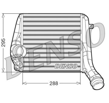 chladič turba DENSO DIT28017