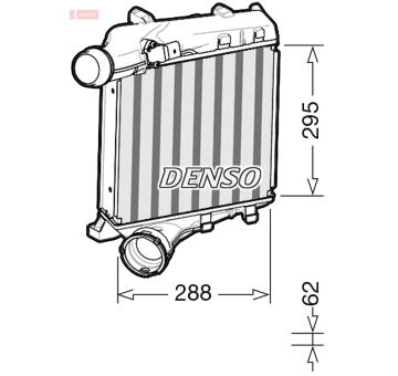 chladič turba DENSO DIT28020