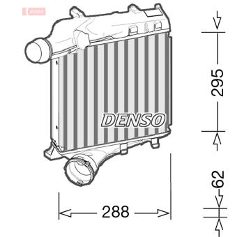 Chladič turba DENSO DIT28021