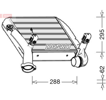 Chladič turba DENSO DIT28024