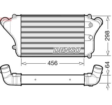 Chladič turba DENSO DIT45005