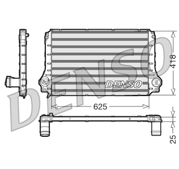 chladič turba DENSO DIT50003