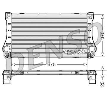 chladič turba DENSO DIT50006