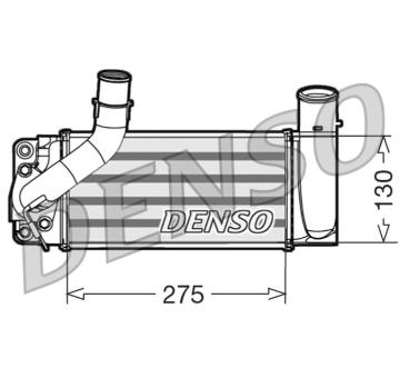 Chladič turba DENSO DIT50007