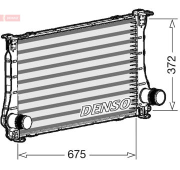 chladič turba DENSO DIT50011