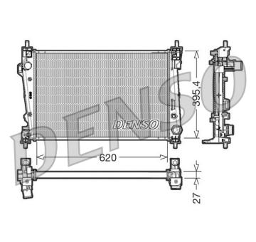 Chladič, chlazení motoru DENSO DRM01007