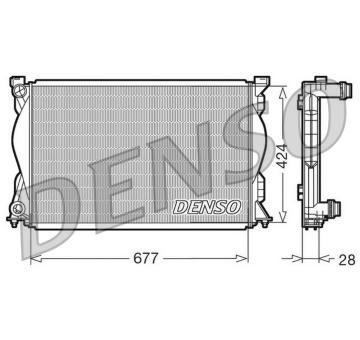 Chladič, chlazení motoru DENSO DRM02036