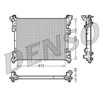 Chladič, chlazení motoru DENSO DRM06006