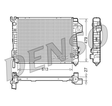 Chladič, chlazení motoru DENSO DRM06020