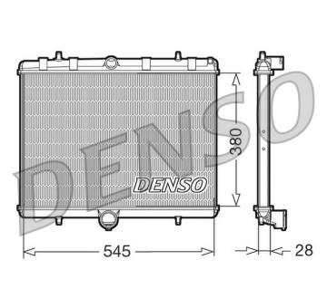 Chladič, chlazení motoru DENSO DRM07060