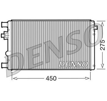 Chladič, chlazení motoru DENSO DRM09042