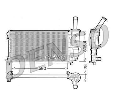 Chladič, chlazení motoru DENSO DRM09108