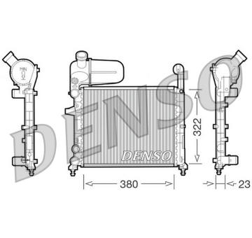 Chladič, chlazení motoru DENSO DRM09134