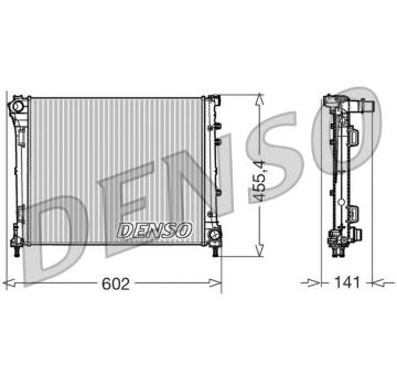 Chladič, chlazení motoru DENSO DRM09160