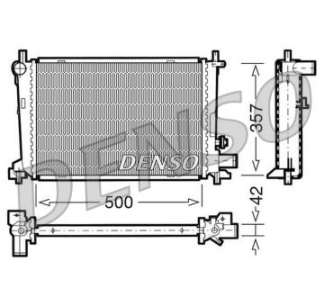 Chladič, chlazení motoru DENSO DRM10040