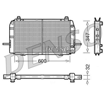 Chladič motora DENSO DRM10084