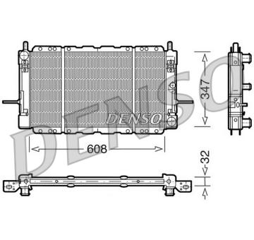 Chladič, chlazení motoru DENSO DRM10085