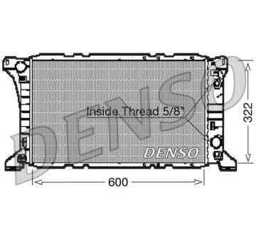 Chladič motora DENSO DRM10096