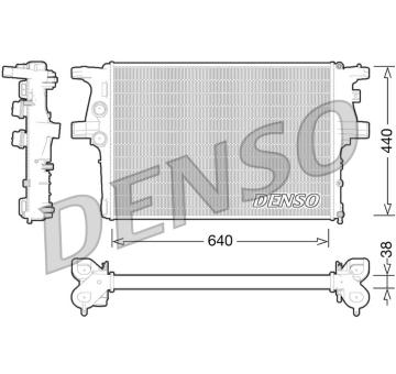 Chladič, chlazení motoru DENSO DRM12008