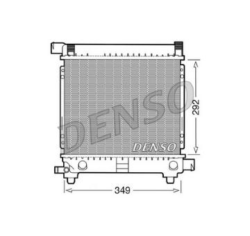 Chladič, chlazení motoru DENSO DRM17027