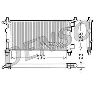 Chladič, chlazení motoru DENSO DRM20041