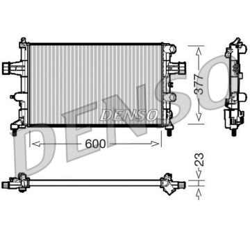 Chladič motora DENSO DRM20081