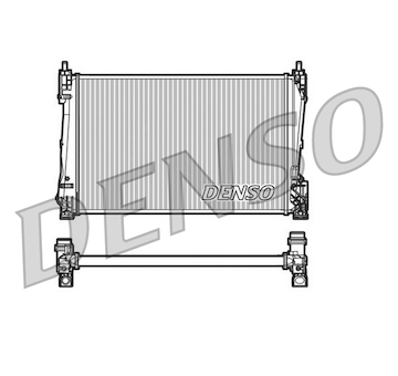 Chladič, chlazení motoru DENSO DRM20090