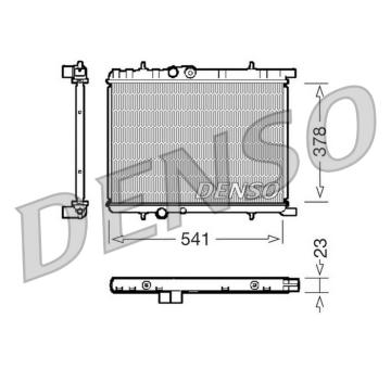 Chladič, chlazení motoru DENSO DRM21033