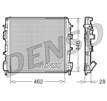 Chladič, chlazení motoru DENSO DRM23018