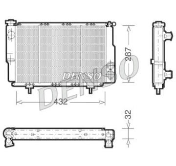 Chladič motora DENSO DRM23060