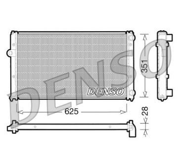 Chladič, chlazení motoru DENSO DRM26001