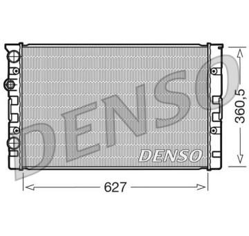 Chladič motora DENSO DRM26006