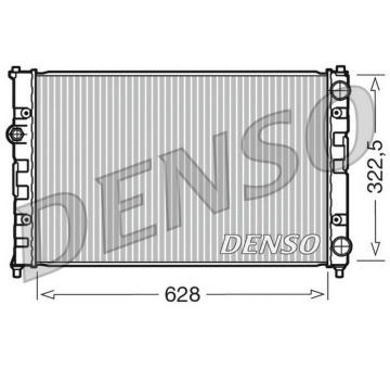 Chladič, chlazení motoru DENSO DRM26009