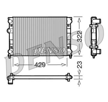 Chladič, chlazení motoru DENSO DRM32007