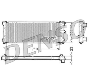 Chladič, chlazení motoru DENSO DRM32026