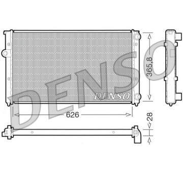 Chladič, chlazení motoru DENSO DRM32027