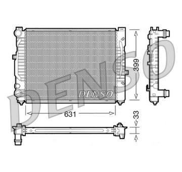 Chladič, chlazení motoru DENSO DRM32029