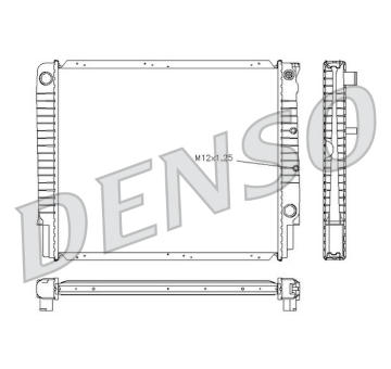 Chladič, chlazení motoru DENSO DRM33036