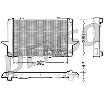 Chladič, chlazení motoru DENSO DRM33042