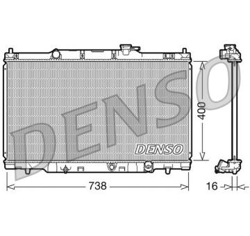 Chladič, chlazení motoru DENSO DRM40011