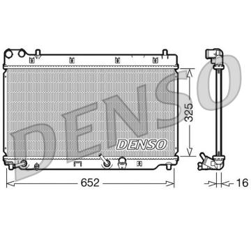 Chladič, chlazení motoru DENSO DRM40014