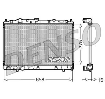 Chladič, chlazení motoru DENSO DRM45004