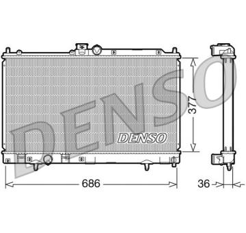 Chladič, chlazení motoru DENSO DRM45022