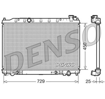 Chladič, chlazení motoru DENSO DRM46029