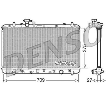 Chladič, chlazení motoru DENSO DRM47025