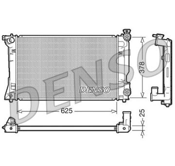 Chladič, chlazení motoru DENSO DRM50035